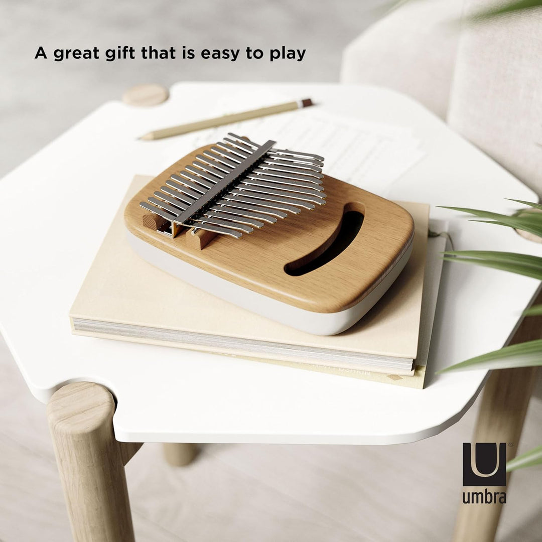 Umbra Strumba Kalimba Daumenklavier mit 15 Tasten, tragbares Fingerklavier, Dekoratives Musikinstrum