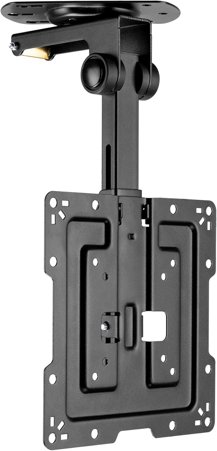 RICOO Monitor und TV Deckenhalterung für Fernseher 19-43 Zoll, Klappbar, Schwenkbar Höhenverstellbar