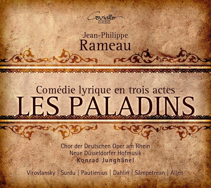 Rameau: Les Paladins, Audio-CD