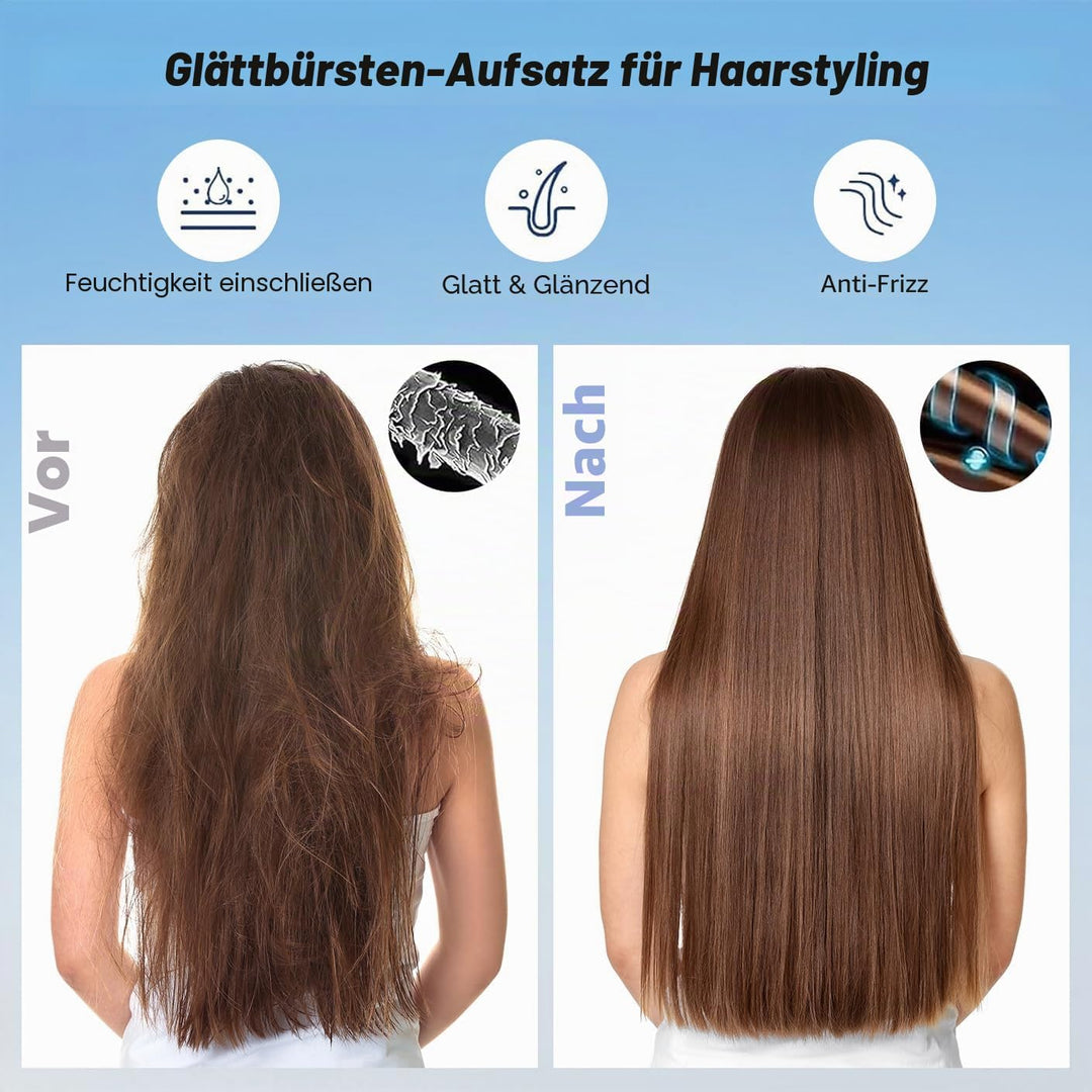 Glättungsbürstenaufsätze für D-yson Airwrap Styler, Glätten von Airwrap-Bürsten, Zubehör für D-yson,