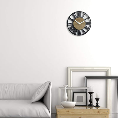 FLEXISTYLE EKO wanduhr ohne tickgeräusche LOFT Piccolo 30cm, Wohnzimmer, Schlafzimmer, in EU hergest