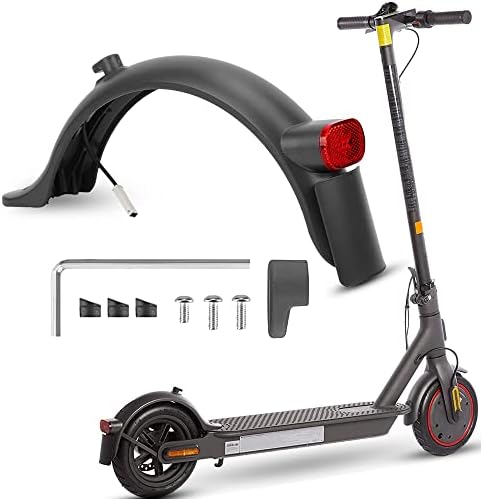 Gleamydot Hinterer Kotflügel Electric Scooter 3 Hinterer Kotflügel Ersatz Sets Kompatibel für Xiaomi