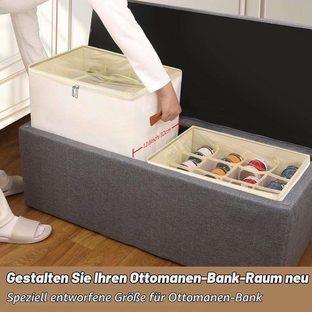 Patinao 3 Stück Schuhaufbewahrung Schuhorganizer Schuhschrank - 36 Zellen Schuhboxen Stapelbar Schuh