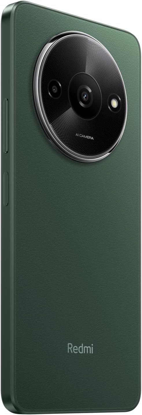 Redmi A3 Smartphone, 3+64GB, 5000mAh, Handy ohne Vertrag, Dual-SIM, Waldgrün (DE Version), Waldgrün