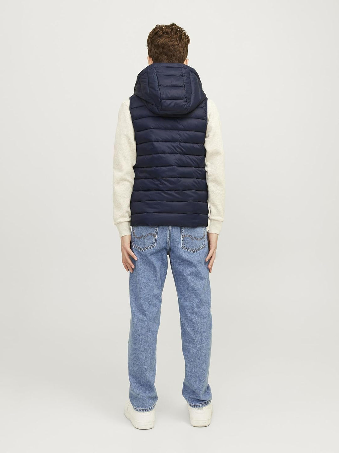 JACK & JONES boy Steppweste Steppweste Junior 176 Navy Blazer, 176 Navy Blazer