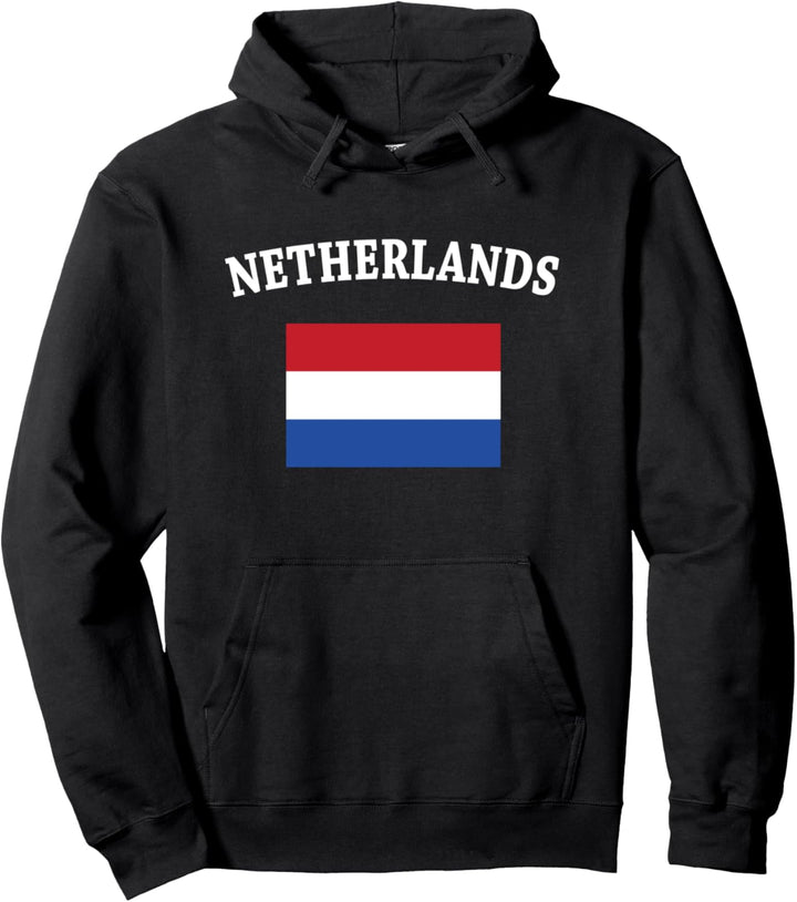 Flagge der Niederlande Niederländische Flagge Pullover Hoodie