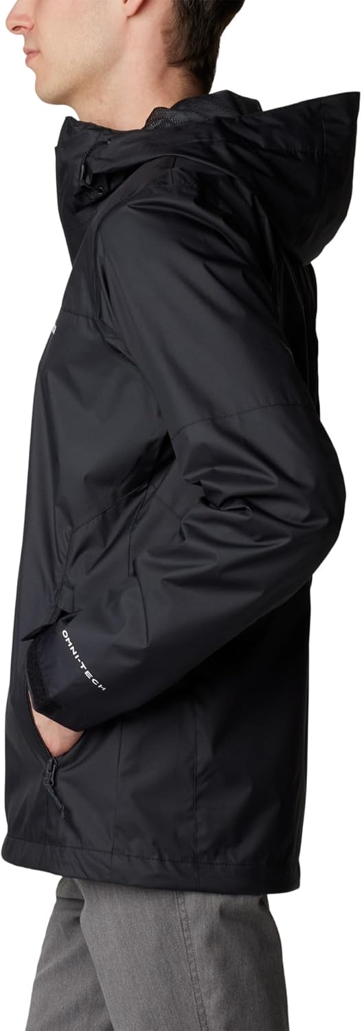 Columbia Inner Limits III Jacket, Wasserdichte Regenjacke für Herren S Black - 010, S Black - 010