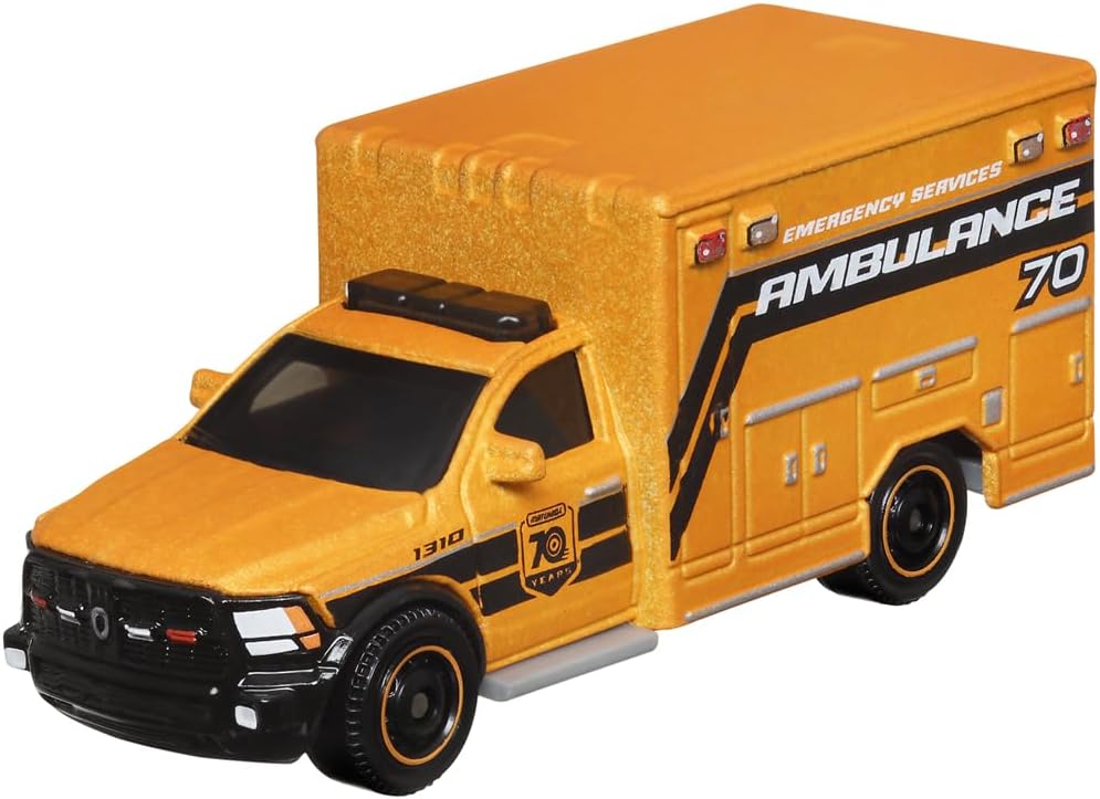 Matchbox Moving Parts 70 Years Special Edition Druckguss-Fahrzeug – HMV12 ~ inspiriert von 2019 Ram