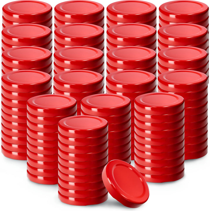 KADAX Schraubdeckel fi53 mm, Twist-Off-Deckel Set aus Metall, passend für 115ml Gläser, Ersatzdeckel