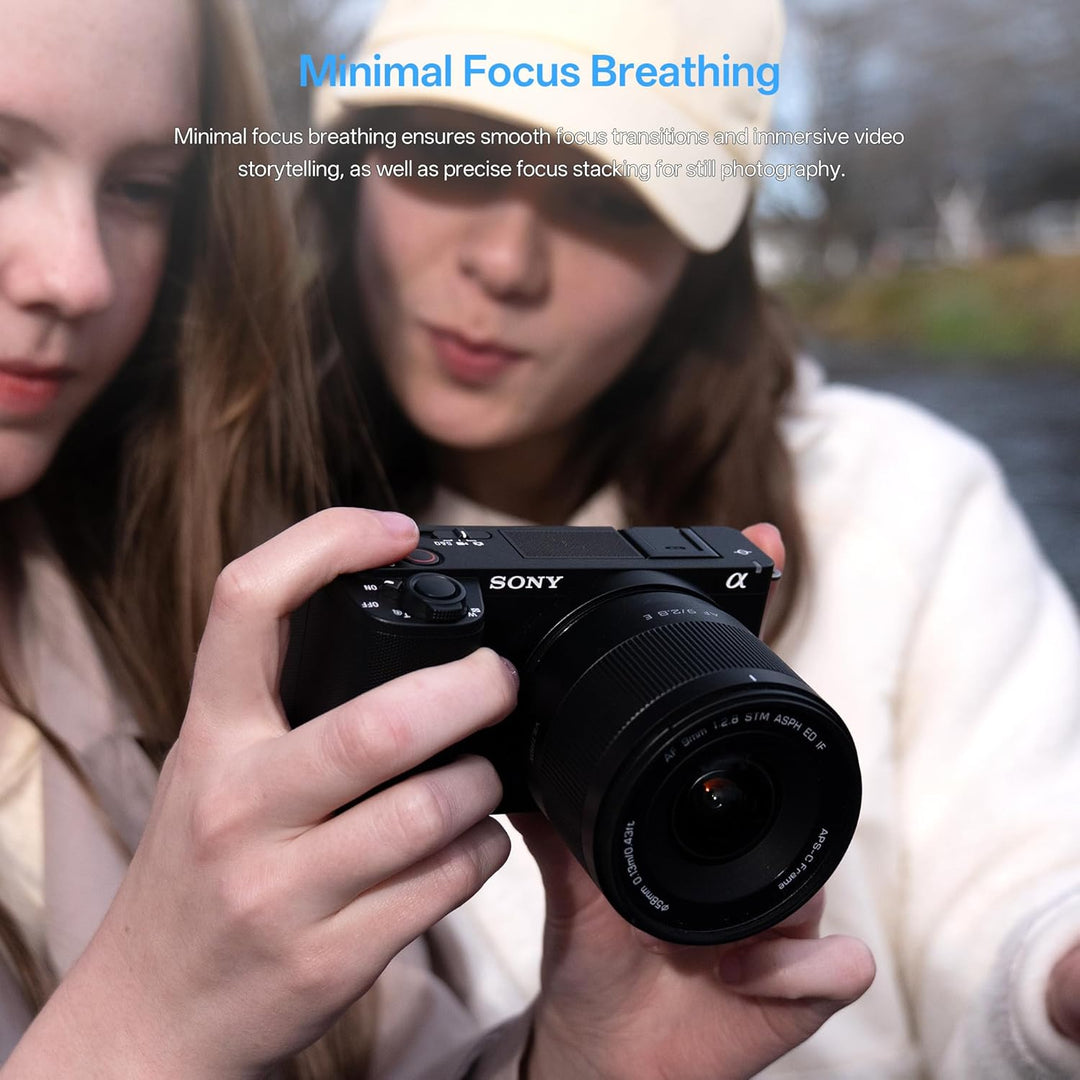 VILTROX AF 9mm F2.8 Air APS-C Objektiv für Sony E-Mount, 113,8° Ultraweitwinkel STM Prime Autofokus-