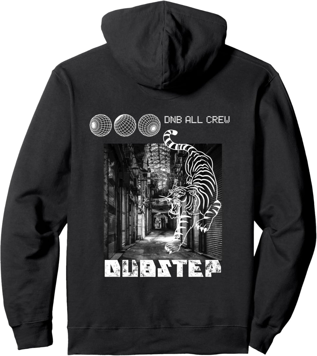 Dubstep Music Liquid Jungle EDM Neurofunk Trommel und Bass Pullover Hoodie