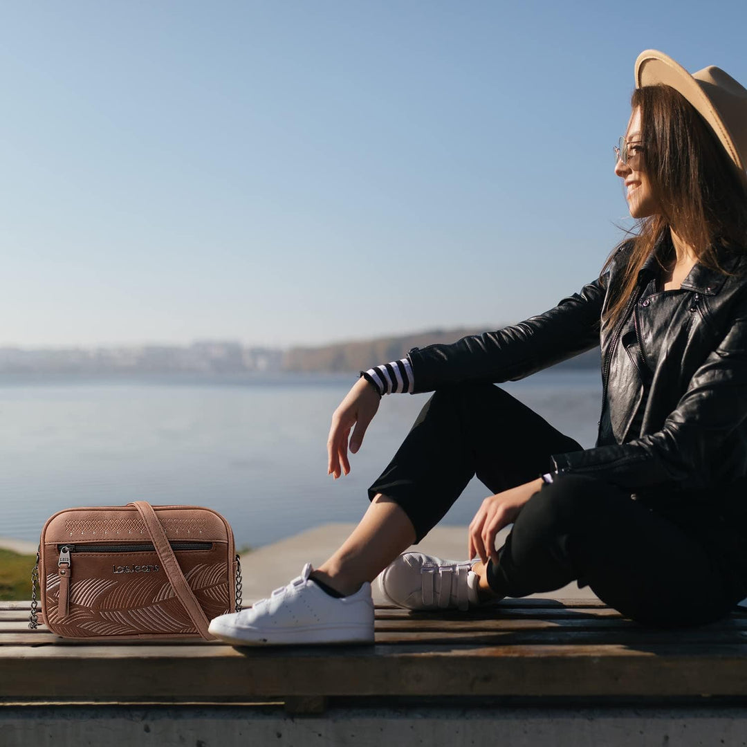 Lois - Handtasche Damen Umhängetasche Damen Klein & Stilvoll Handtasche Damen Umhängetasche Crossbod