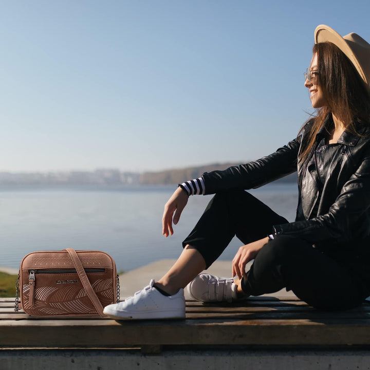 Lois - Handtasche Damen Umhängetasche Damen Klein & Stilvoll Handtasche Damen Umhängetasche Crossbod