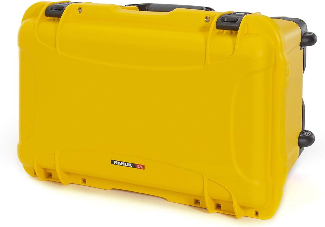 NANUK 935 wasserdichte Handgepäcktasche für Sony A7R Kamera Gelb Schaumstoff, Gelb Schaumstoff