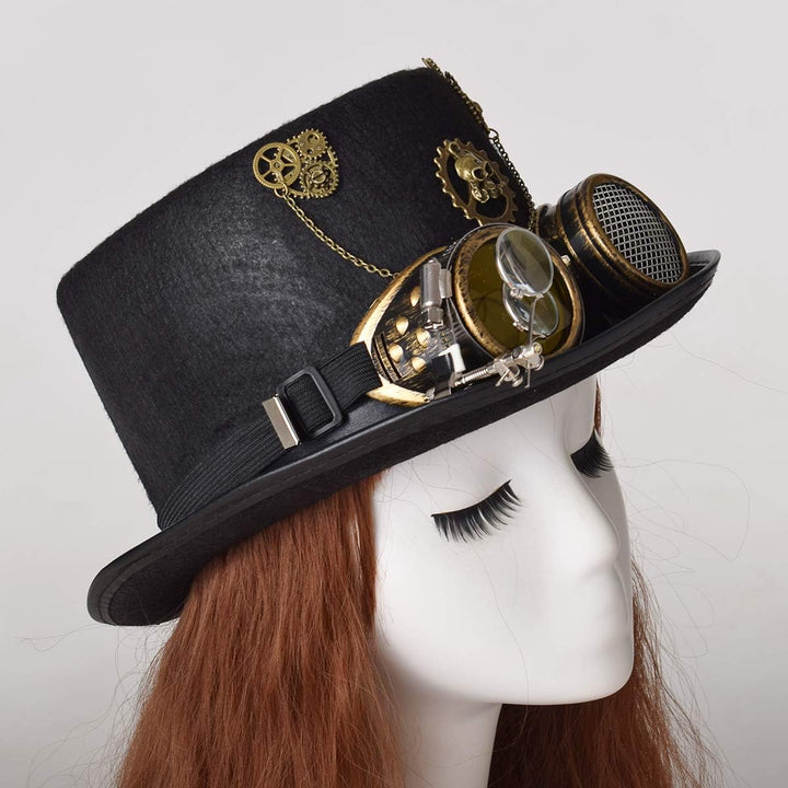 GRACEART Unisex Steampunk Hut Hut L Style-34, L Style-34