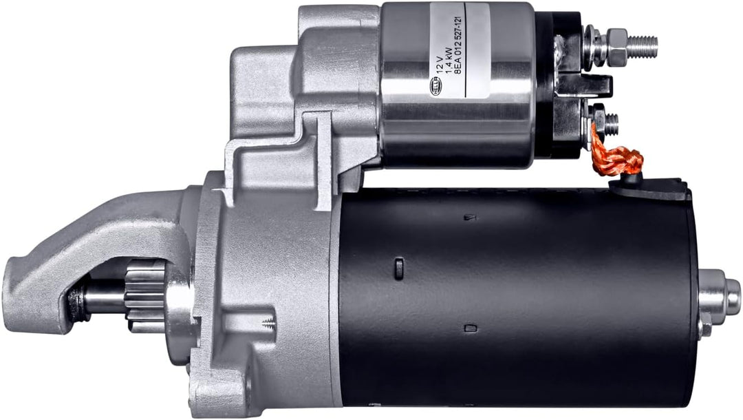 HELLA - Starter/Anlasser - 12V - 1.4kW - für u.a. Audi Cabriolet (8G7, B4) - 8EA 012 527-121