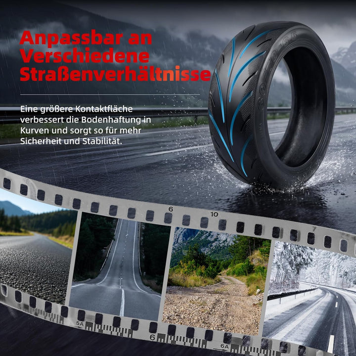 60/70-6,5 Tubeless Reifen mit Ventil für Xiaomi 5/5 Pro/5 Max, für Ninebot Max G30/G30D/G30D2 Elektr