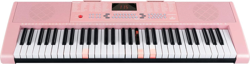 McGrey LK-6120-MIC Keyboard - Einsteiger-Keyboard mit 61 Leuchttasten - 255 Sounds und 255 Rhythmen