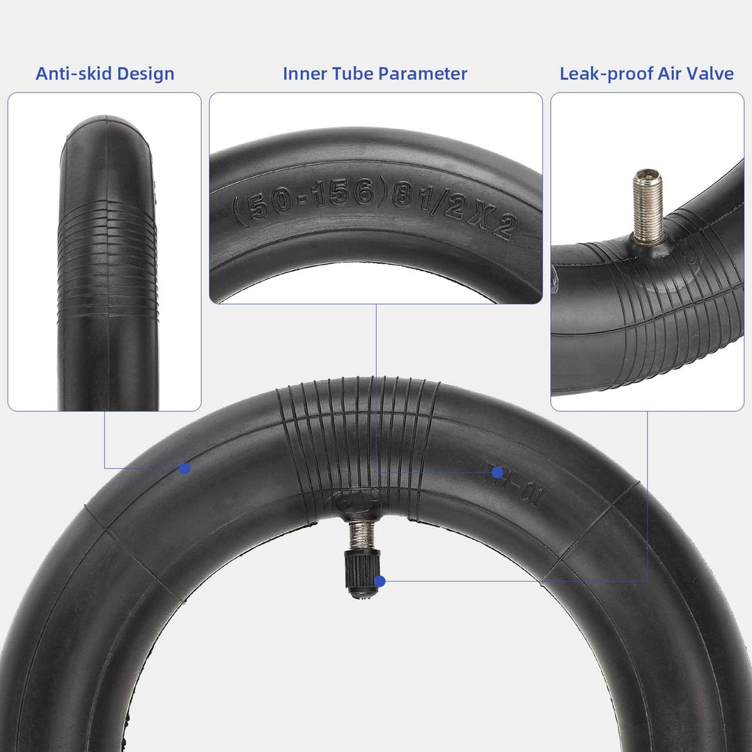 ulip 8,5 Zoll 8 1/2 x 2 verdickter Ersatzschlauch vorne und hinten 50/75-6.1 für Gotrax GXL Hiboy S2