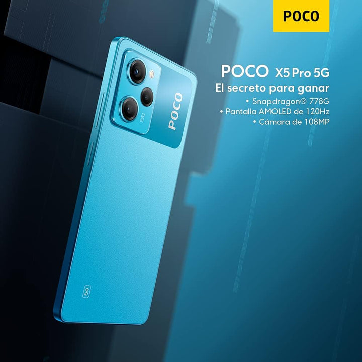 MOBILE PHONE POCO X5 PRO 5G/6/128GB BLUE MZB0CSBEU POCO