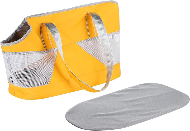 Hundetasche Mesh Atmungsaktive Haustiertragetasche Katzen Hunde Umhängetasche Verstellbar Hundetrage