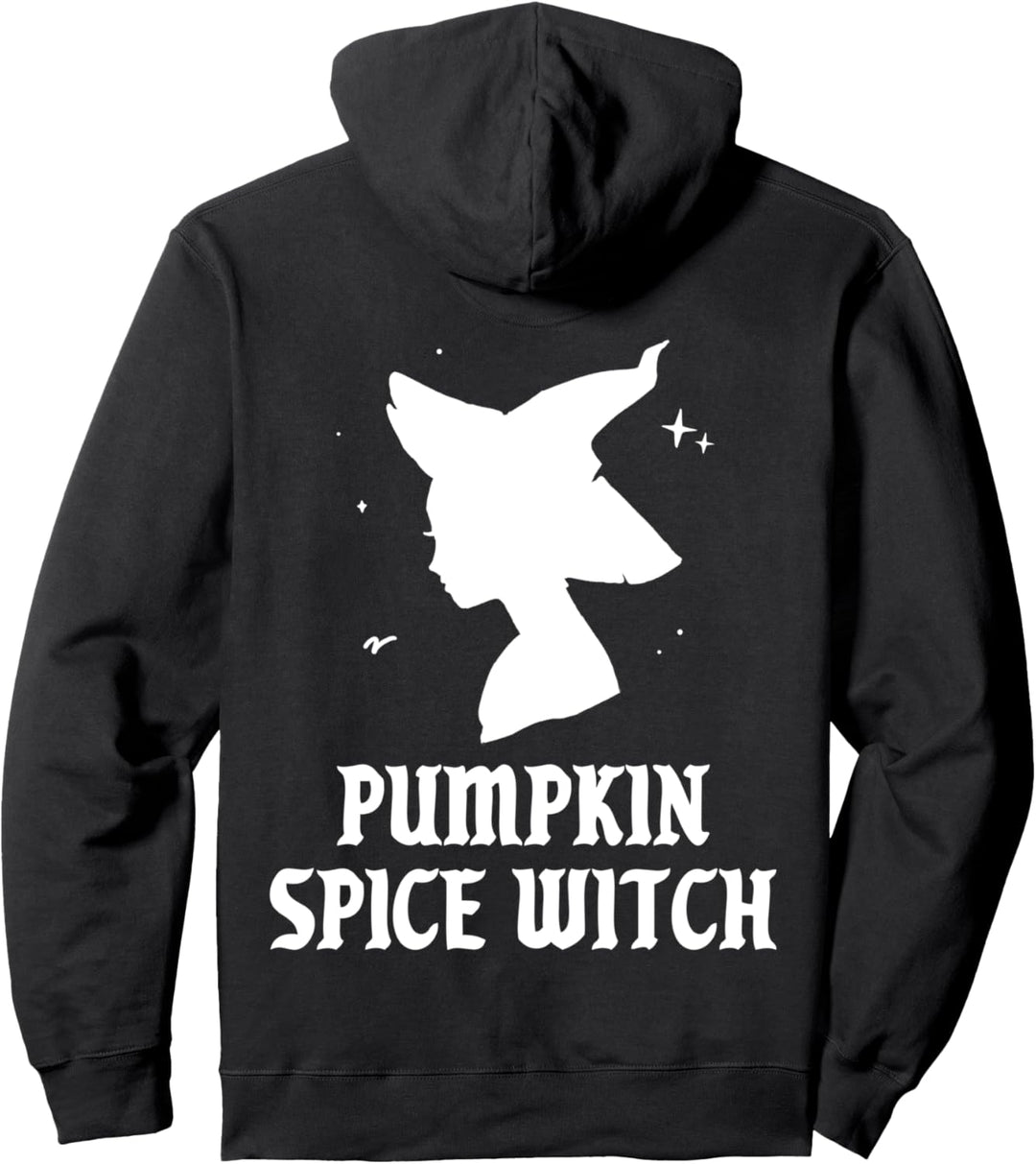 Kürbis-Gewürz-Hexe Funny Spooky Vibes Gotik Halloween Kostüm Pullover Hoodie