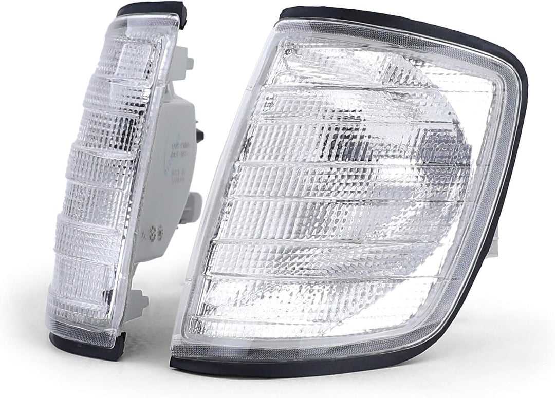 Carparts-Online Blinker Weiss Paar für Mercedes E-Klasse W124 C124 S124 85-95