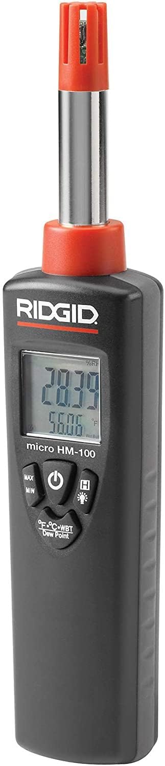 RIDGID 37438 micro HM-100 Temperatur und Feuchtigkeitsmesser