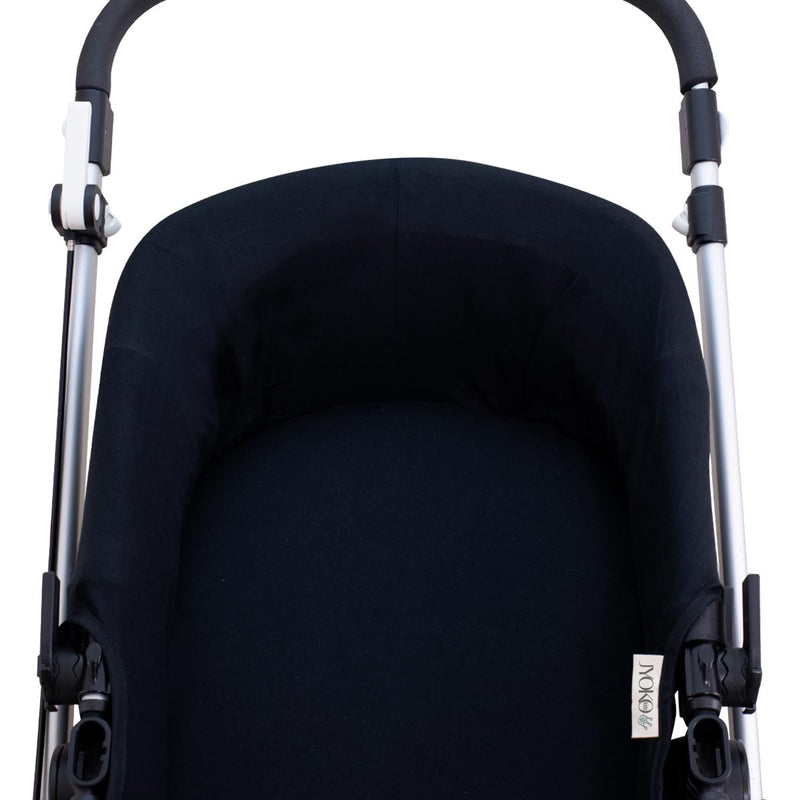 JYOKO Kids Schutzhülle kompatibel mit Babyschale für Kinderwagen (BLACK SERIES), Black Series