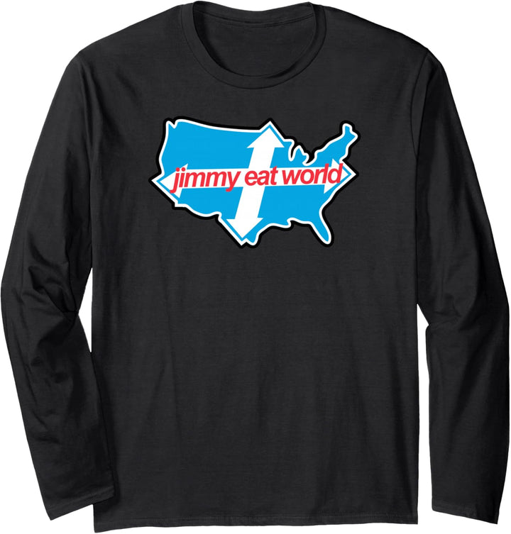 Jimmy Eat World - Across America - Official Merchandise Langarmshirt