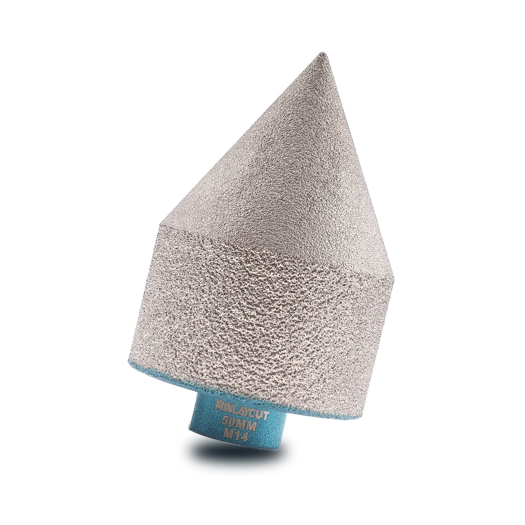 Diamant Fasenbits 50mm Diamant Fingerfräser zum Vergrössern Löcher in Fliesen Porzellan Marmor Keram