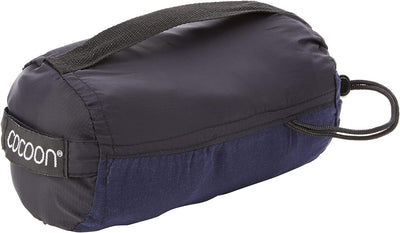 Cocoon Baumwollschlafsack Travel Sheet - Egyptian Cotton Blau (Tuareg) 220 x 90 cm, Blau (Tuareg) 22