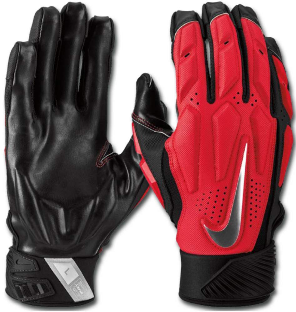 Nike D-Tack 6.0 Design 2018, Lineman Handschuhe Gloves I 4 Farben bis Grösse 3XL rot M, rot M