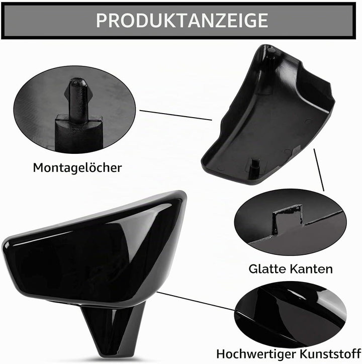 Batterie-Seitenverkleidungsabdeckungen für VLX 600 1999-2008 und für VT 600C CD Shadow VLX Deluxe 19