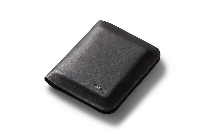 Bellroy Apex Note Sleeve – (Vorgeformte Leder-Brieftasche, RFID-Schutz) - Raven, Raven