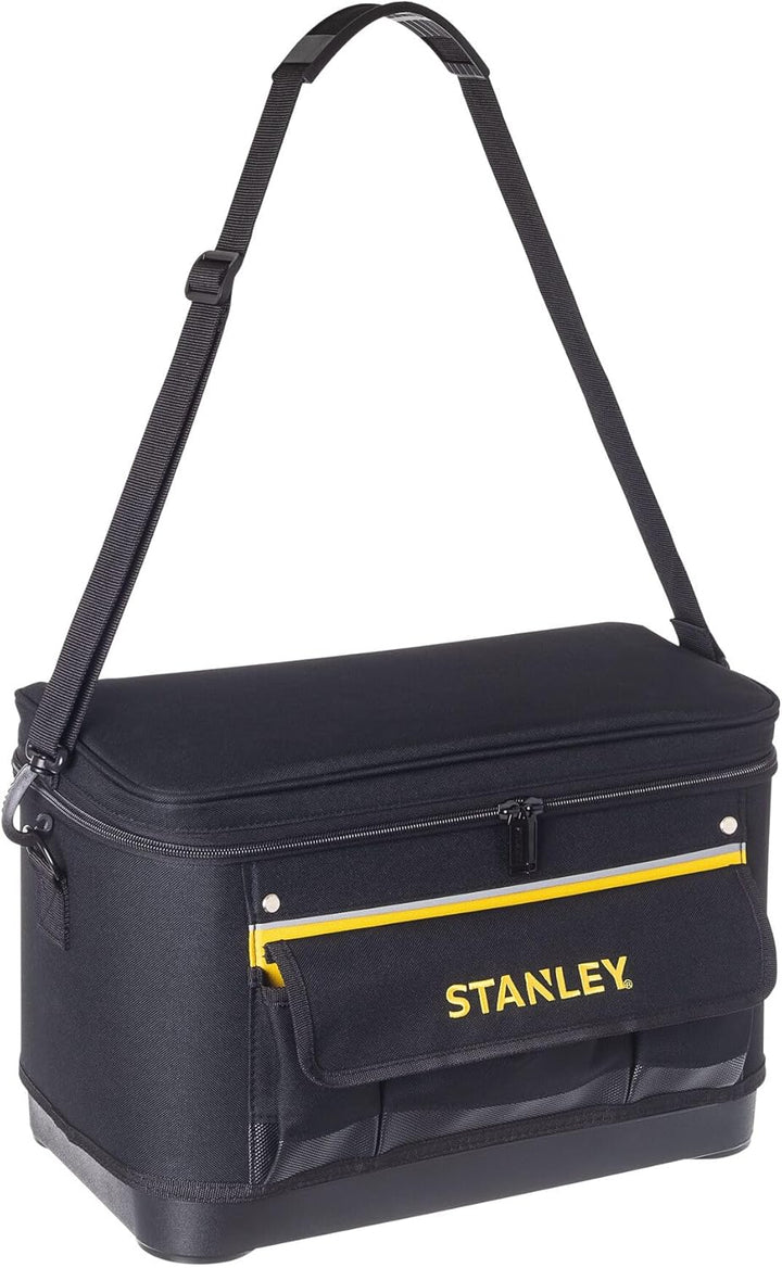 Stanley Werkzeugtasche (mit Dokumentenfach, 600 Denier Nylon, Kunststoffboden, verstellbarer Schulte