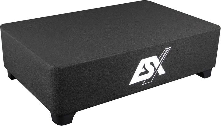 ESX QX12BXA - 12“ (30 cm) aktiver Downfire-Subwoofer aus der Quantum -Serie | 1000W Peak