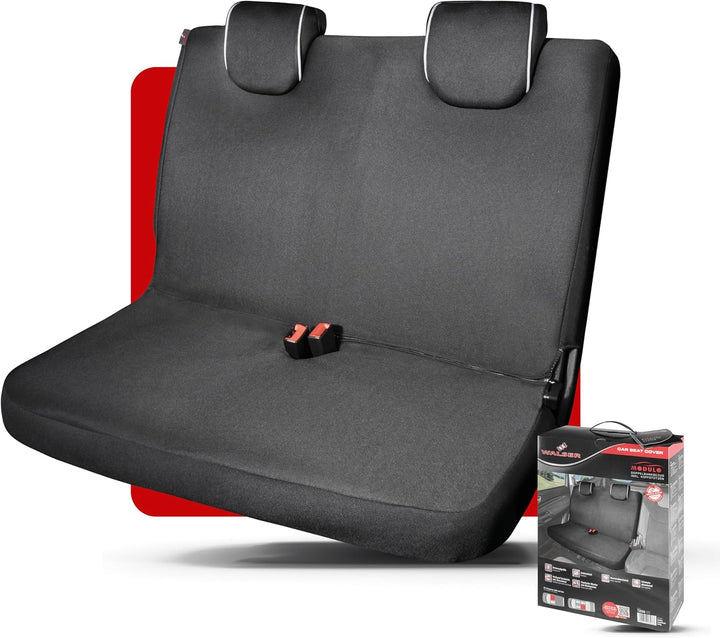 Walser Auto-Sitzbezug Doppelbankbezug Modulo, Universal Auto-Schonbezug für Normalsitze, Sitzschoner