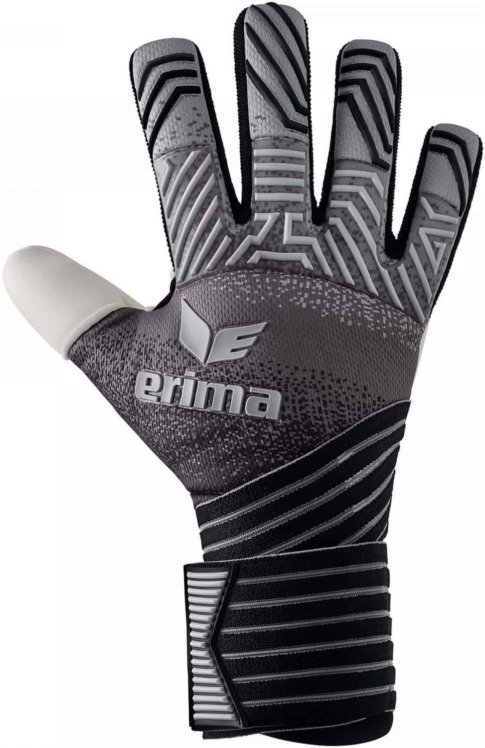 Erima Flex Rd Pro Torwarthandschuh 9.5 schwarz/grau/weiss, 9.5 schwarz/grau/weiss