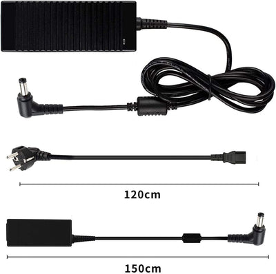 FSKE 120W 19V 6.32A Laptop Netzteil für Asus Toshiba Lenovo MSI usw Notebook Ladegerät AC Adapter La