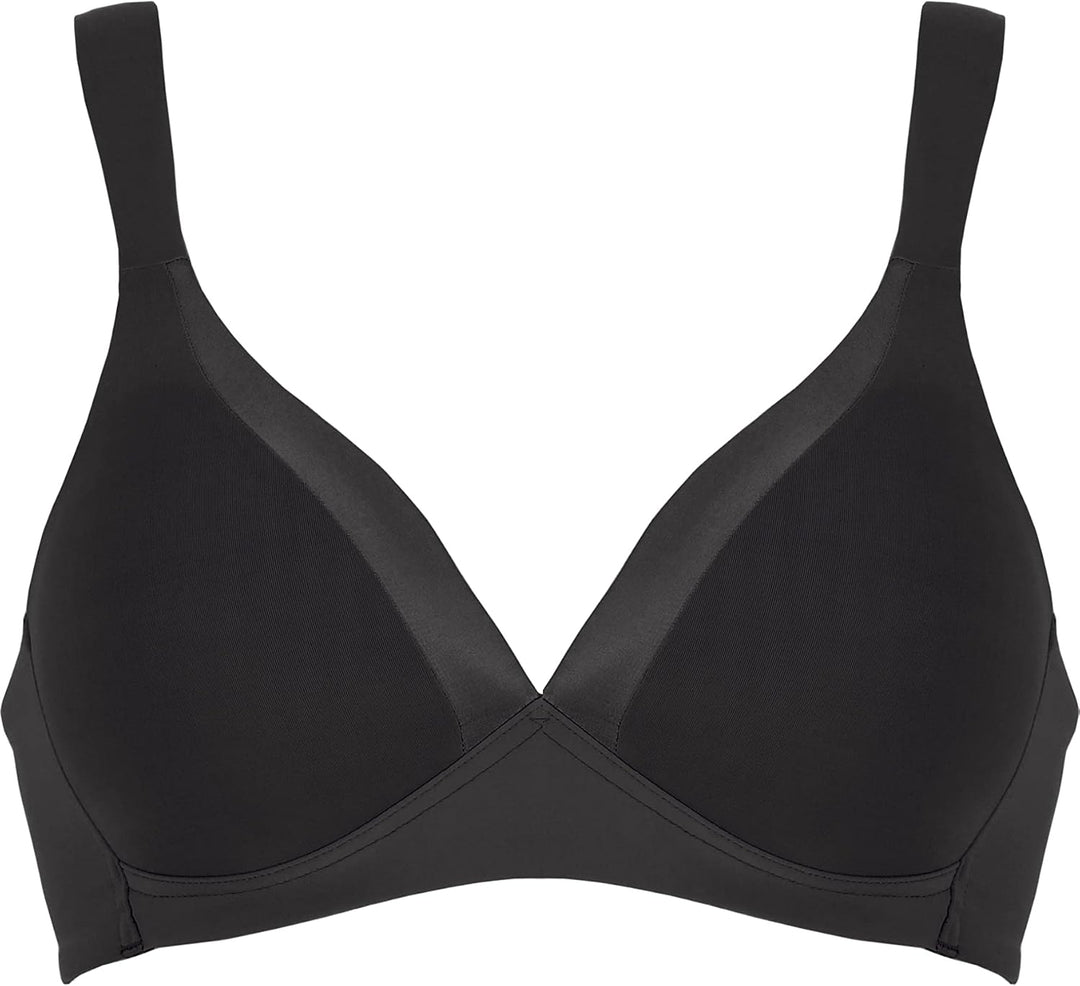 Naturana BH Damen ohne Bügel Cup A-D 100% Angenehm Dank extra Softer Schalen I BH ohne Bügel mit nah