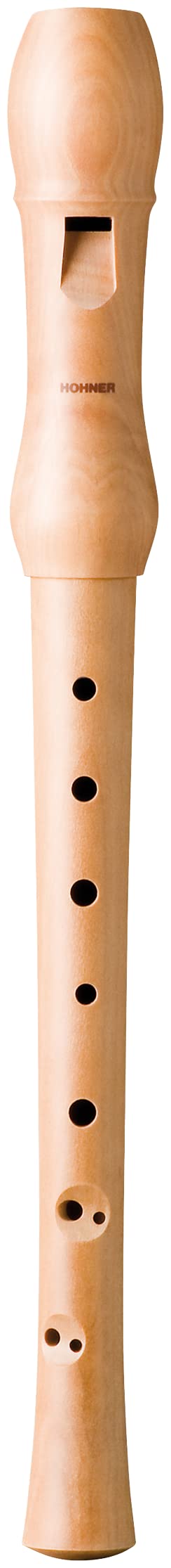Hohner Descant Recorder in Natural Pearwood Single, Single