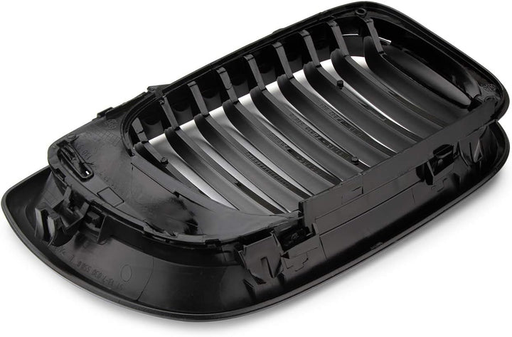 Kühlergrill Nieren Doppelsteg Kühlergrill E46 (Glanz Schwarz) -Twilight Garage Auto, E46