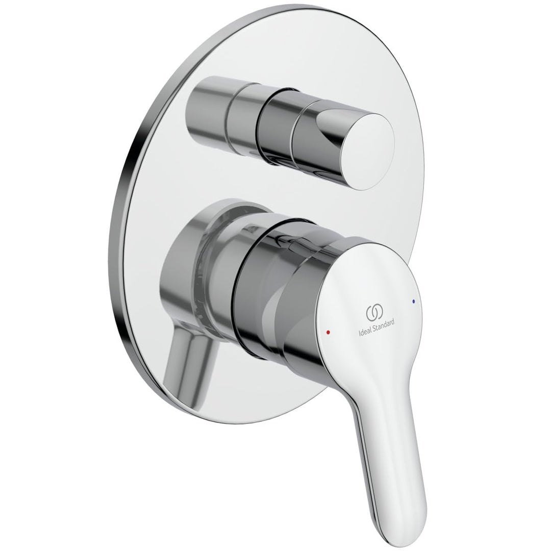 Ideal Standard A7185AA Alpha Einbau-Badewannenmischer, komplett verchromt