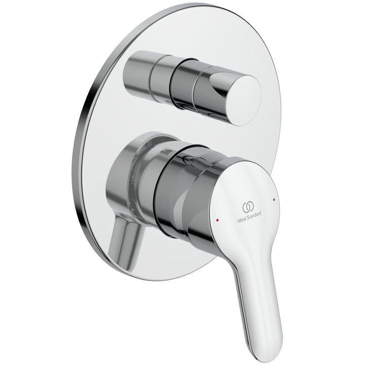Ideal Standard A7185AA Alpha Einbau-Badewannenmischer, komplett verchromt