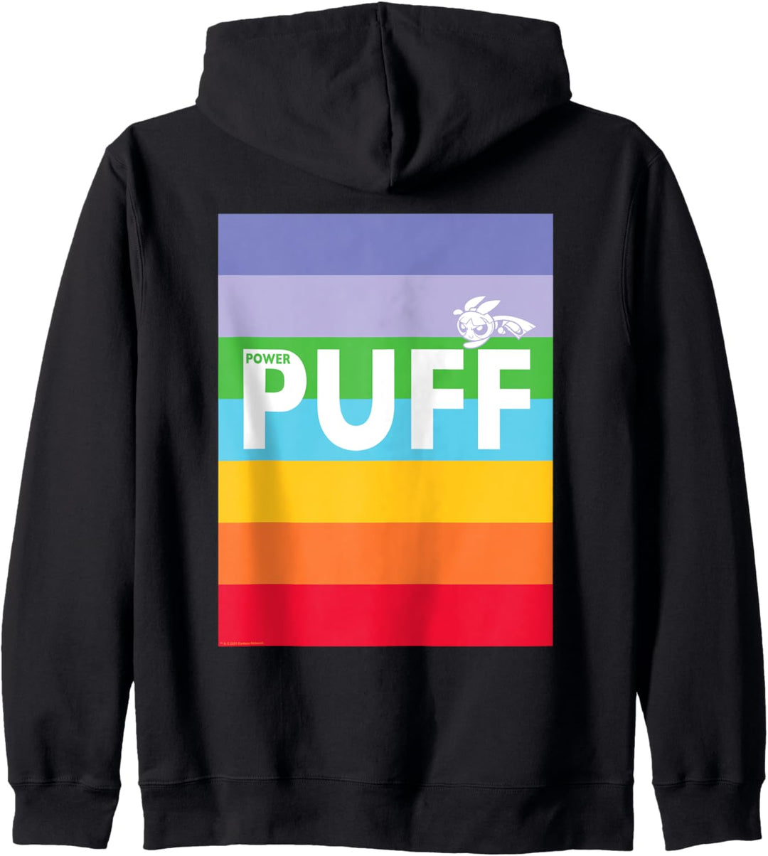 Powerpuff Girls Rainbow Puff Power Kapuzenjacke