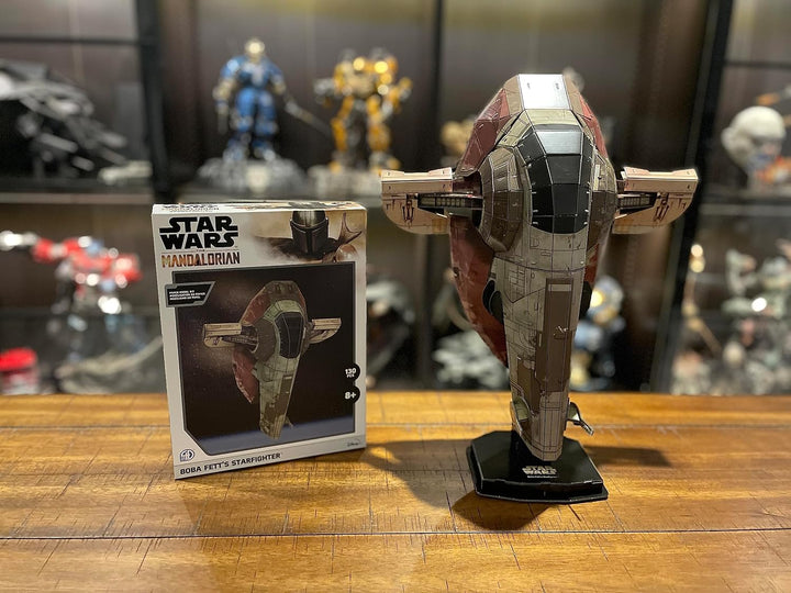 University Games Star Wars: The Mandalorian Boba Fett's Starfighter Modellbausatz