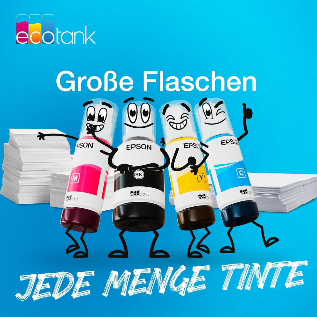 Epson C13T03R640 Tinte (4) Cyan, Magenta, gelb, schwarz 337 ml 25.500 Seiten Flasche EcoTank 102, st