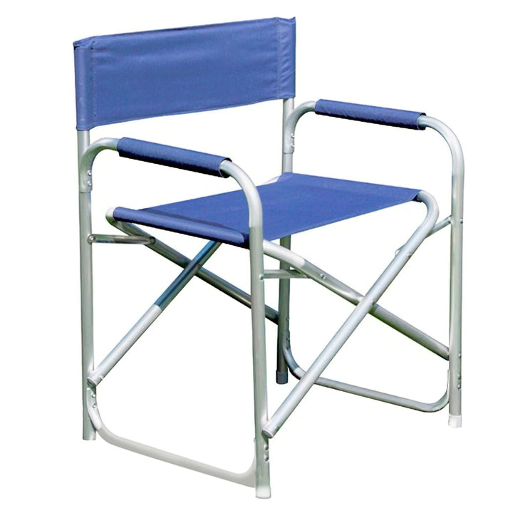 Direktor-Stuhl Stoff Rohrmotor aus Aluminium und PVC PLAYA Polyester