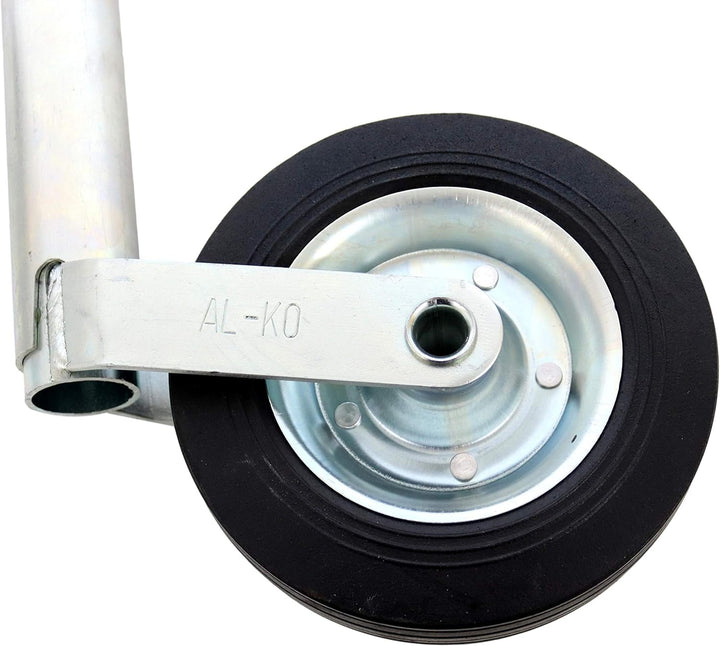 p4U Alko Stützrad + Klemmschelle 150kg Stützlast 48mm ? Deichselrad AL-KO Bugrad Anh?nger Stütze Alk